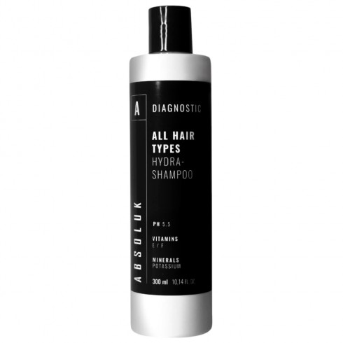 Шампунь увлажняющий Absoluk Diagnostic All Hair Types Hydra-Shampoo 300 мл