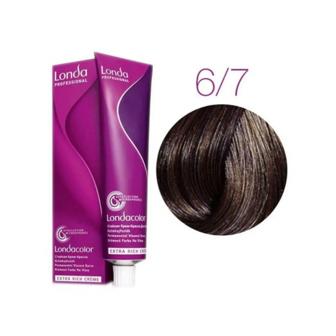 Крем-краска Londakolor 6/7 со специальными микросферами 60мл