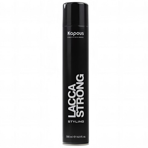 Лак для волос сильной фиксации KAPOUS Lacca Strong 500мл