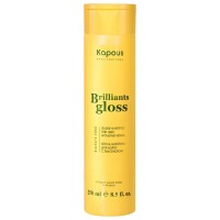 Блеск-шампунь для волос KAPOUS Brilliants gloss 250мл