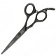 Ножницы парикмахерские Katachi Black Daisy 5,5 дюймов прямые