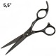 Ножницы парикмахерские Katachi Black Daisy 5,5 дюймов прямые