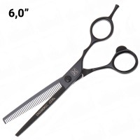 Ножницы филировочные Katachi Black Ergonomic 6,0 дюймов