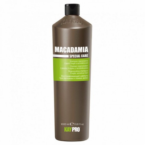 Восстанавливающий шампунь с маслом макадамии KAYPRO SPECIAL CARE Macadamia 1000 мл