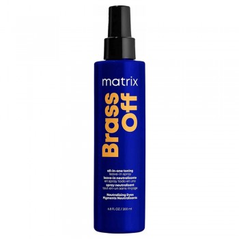 Многофункциональный несмываемый тонирующий спрей Matrix Brass Off 200 мл