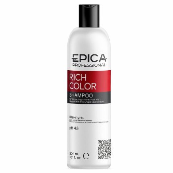 Шампунь для окрашенных волос EPICA Rich Color 300 мл