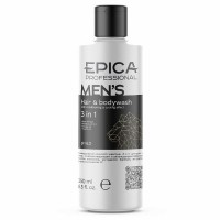 Универсальный мужской шампунь для волос и тела EPICA Men's 3 in 1 250 мл