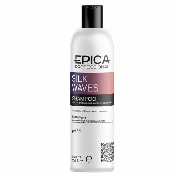 Шампунь для вьющихся и кудрявых волос EPICA Silk Waves 300 мл