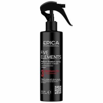 Спрей для волос средней фиксации с термозащитой EPICA FIVE ELEMENTS, 200 мл