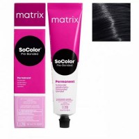Крем-краска для волос SoColor Pre-Bonded Matrix 2N 90мл