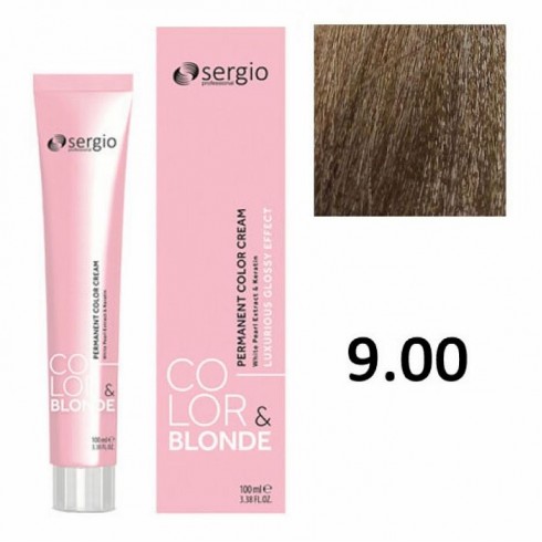 Крем-краска COLOR&BLONDE sergio professional ТОН 9.00 100мл