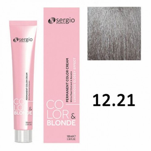 Крем-краска COLOR&BLONDE sergio professional ТОН 12.21 100мл