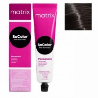 Крем-краска для волос SoColor Pre-Bonded Matrix 3N 90мл