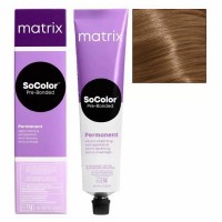Крем-краска для седых волос SoColor Pre-Bonded Extra Coverage Matrix 508M 90мл