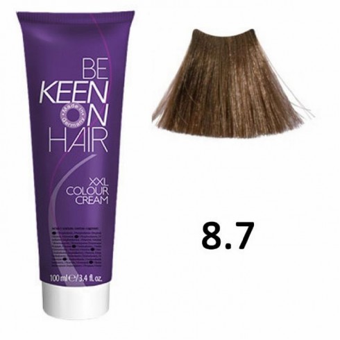 Крем-краска KEEN COLOUR CREAM ТОН 8.7 100 мл