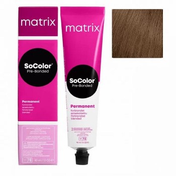 Крем-краска для волос SoColor Pre-Bonded Matrix 7A 90мл