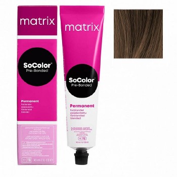 Крем-краска для волос SoColor Pre-Bonded Matrix 8MA 90мл