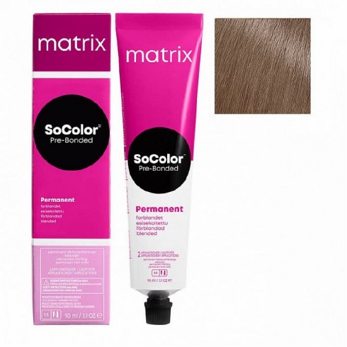 Крем-краска для волос SoColor Pre-Bonded Matrix 8MM 90мл