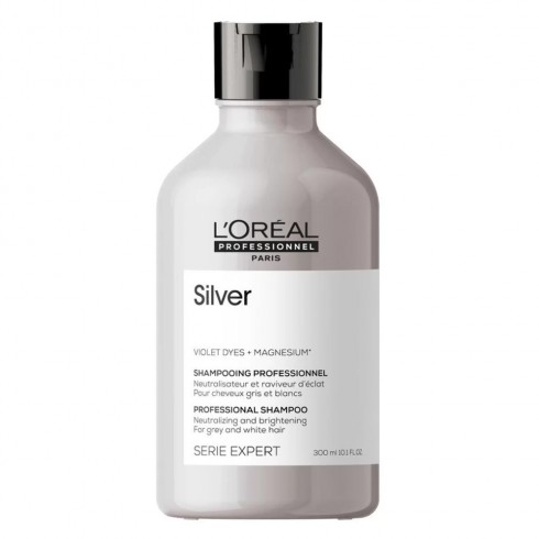 Шампунь для осветленных и седых волос L'Oreal Professionnel Silver 300мл