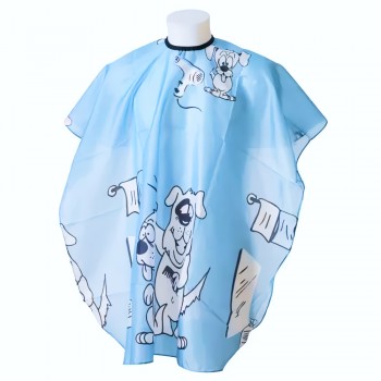 Пеньюар (накидка) для стрижки с собачками