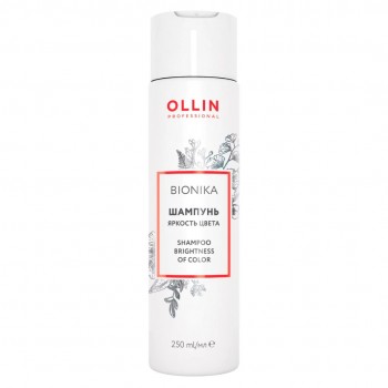 Шампунь для окрашенных волос Яркость Цвета OLLIN BioNika 250мл